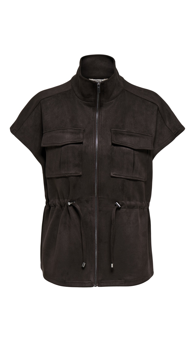 Veste Suedine Chocolate Torte ONLMIRA ONLY - 1 | MULHERES